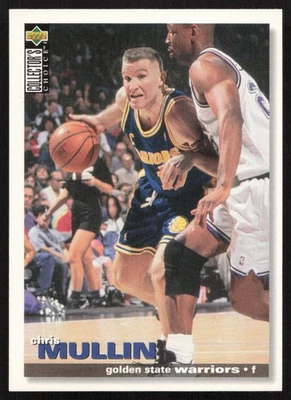 1995-96 Collector's Choice Chris Mullin Card #117 - Golden State Warriors - Image 1 of 2