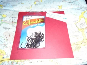 GAMAKATSU 4/0 LIVE BAIT HOOKS No. 18413-25 GAMAKATSU LIVE BAIT HOOKS 25 PER PKG - Picture 1 of 2