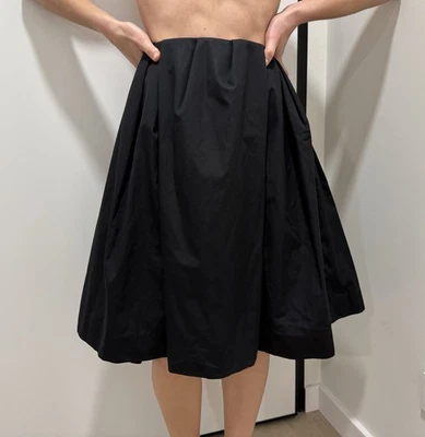 DDP COS Cotton Balloon Black Skirt Knee Length Size 40 - Image 1 of 4