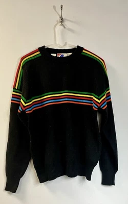 Suéter Down Hill Para Hombre Vintage/Retro/años 80 Talla L ⛷️ Foto 1 de 4