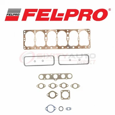 Fel-Pro Cylinder Head Gasket Set for 1939 Chrysler Royal Windsor 4.0L L6 - ji Foto 1 de 4