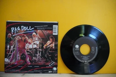 AEROSMITH - Rag Doll / St. John 7" + PROMOTION SHEET 1988 Geffen German PiCvr NM - Bild 1 von 2