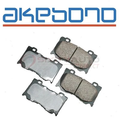 Akebono Pro-ACT Front Disc Brake Pad Set for 2014-2015 Infiniti Q50 - xr Foto 1 de 4