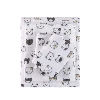 Cozy Soft 100% Cotton Flannel Print Animals Stars Cute Warm, Ultra Soft Cold ... - Image 1 of 4