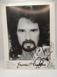 Vintage signiertes Bertie Higgins Konzert Foto 8"x10" für Gina Ft Pierce Fla Show - Bild 1 von 4