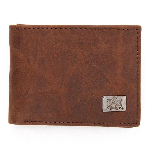 Auburn University Tigers Wallet Bifold Leather Wallet Cover
