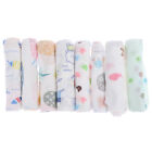 Cartoon baby handkerchief square pattern towel washed cotton infant face to D wi