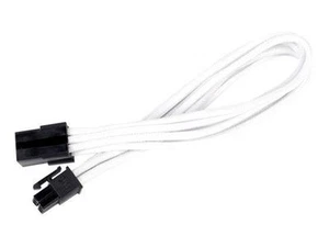Silverstone -PP07-IDE6W (White) PCI- 6pin to PCI-E 6pin Connector Cable - Picture 1 of 2