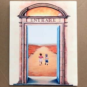 PRINT from my original oil painting 8x10” inkjet with hanging tab - life scenes - Picture 1 of 3