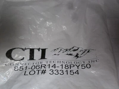 CTI Souriau 851-06R14-18P50 Circular Connector - Image 1 of 3