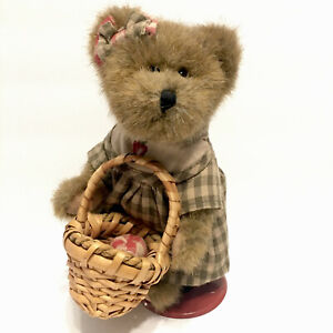 New ListingBoyds Bears Little Orchard Annie 2003 8" Plush Pog Exclusive w/Official Stand