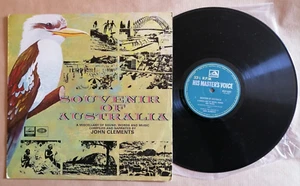 Souvenir Of Australia Zusammengestellt & auf Rädern By John Clements LP 33T Emi - Picture 1 of 2