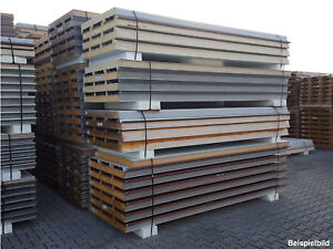 23,86€/m² 30mm Sandwichplatten II.Wahl Isoplatten Dachplatten 