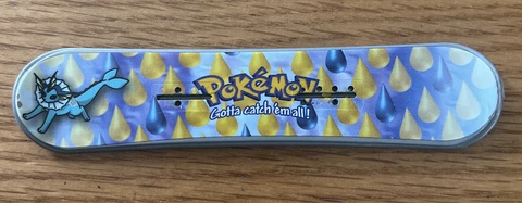 Super rare Vaporeon Pokemon TechDeck Snowboard Fingerboard vintage Cover