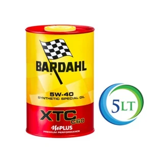 BARDAHL XTC C60 5W40 olio motore 5 litri in 5 lattine da 1 litro - Foto 1 di 1