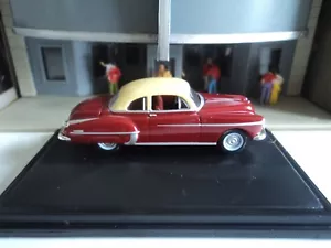 Oxford 1950 OLDSMOBILE ROCKET 88 Red / Cream 1/87 HO diecast car GM - Picture 1 of 7