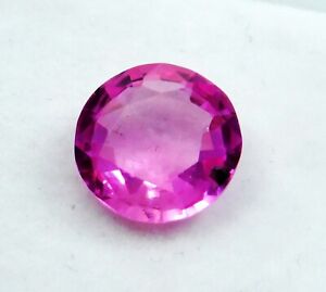  3.55 Ct Sri Lanka Pink Sapphire Heated Round Cut Loose Gemstone V-348 