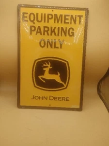 Equipment Parking Only John Deere Schild - Bild 1 von 5