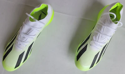 Botines de fútbol unisex talla 6M/7W verde/blanco Adidas X Crazyfast.1 SG IE6626 Foto 1 de 4