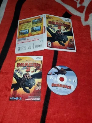 How to Train Your Dragon 2 (Nintendo Wii, 2014) complete cib  - Image 1 of 2