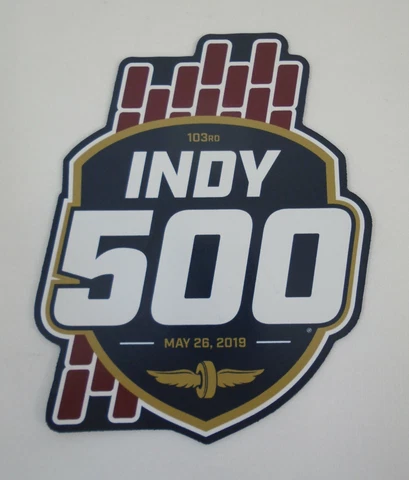 2019 Indianapolis 500 103RD Running Event Collector Die-Cut Magnet In or Outdoor Cover