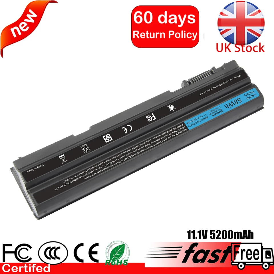 Battery For Dell Latitude E6440 E6430 E6420 E6520 E6540 E5430 E5420 TVMVN T54FJ - Image 1 of 4