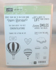 Stampin' Up! Juego de estampillas adhesivas - Levántame - 16 estampillas - Usadas - Imagen 1 de 3