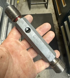 Metro 7/8”-14 Go No Go Thread Gage .8286 .8322 Machinist Inspection Tool - Picture 1 of 11