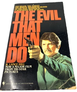 The Evil That Men Do von R Lance Hill PB 1984 Film Tie-In Crime Vintage Blockbuster - Bild 1 von 5