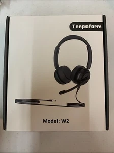 Tenpoform Headset with Mic USB Headset with Noise Canceling Microphone - Photo 1/4