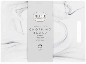 Marble Effect Chopping Board Double Sided Kitchen Worktop Saver Cutting Board - Picture 1 of 2