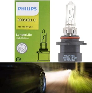 Philips LongerLife 9005XS 65W One Ampoule Phare Avant Haut Rechange Stock Pois - Picture 1 of 13