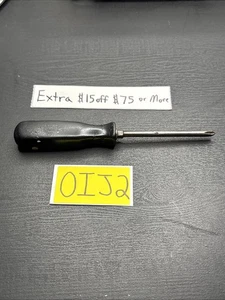 Snap-on Tools USA No 2 Black Hard Handle Phillips Screwdriver SSDP 42 8" Long - Picture 1 of 19