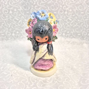 Goebel Kinder von Degrazia Blumenmädchen Porzellan 6" Figur .1983 - Bild 1 von 9