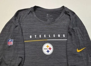 Pittsburgh Steelers Nike On Field Dri-Fit Long Sleeve Shirt Mens 3XL Limited Use - Picture 1 of 9