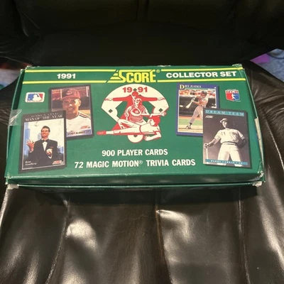 1991 Major League Baseball Collectors Set/ 900 Card And 72 Trivia Cards - Image 1 of 4
