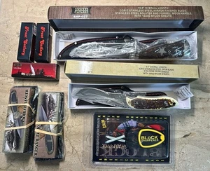 Sharps Cutlery, Whitetail Cutlery, Frost Cutlery Knives Brand New Total 8 Items - Picture 1 of 7