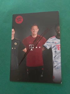 FC Bayern München , J. Nagelsmann , Autogrammkarte, Fussball ,DFB - Picture 1 of 2