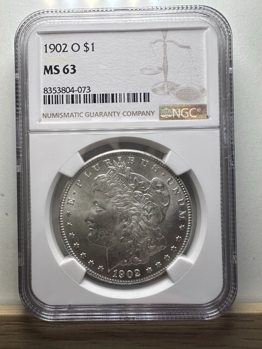 1902 MS 63 Graded Morgan Dollars for sale | eBay