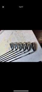 TaylorMade Sim 2 Max Irons 6-AW With KBS Max MT S 85 Shafts. - Picture 1 of 5