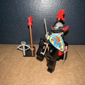 LEGO Black Knight 6009 Horse Castle 1992 Vintage Complete Set No Box No Manual