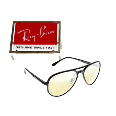 GAFAS DE SOL RAY-BAN CROMANCE NEGRO MATE/GRIS PLATA ESPEJO RB4320CH 601S5J Foto 1 de 4