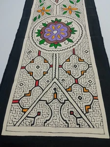 Paño corredor pintado a mano Shipibo, 39 - Imagen 1 de 3