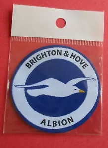 Brighton & Hove Albion FC New Iron-On Soccer Patch 2½" - Picture 1 of 1