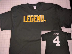 "LEYENDA." Camiseta Brett Favre - Green Bay Packers - Nombre Número en la espalda - Imagen 1 de 4