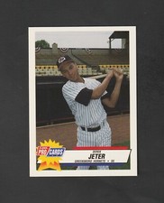 1993 Fleer ProCards DEREK JETER RC SAL-21 ~~  Rare Hornets Minor ~~ Yankees HOF