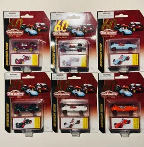 NEW! Majorette 60th Anniversary – Formula 1 Race Car Set Of 6(First Ever)Diecast - Picture 1 of 15