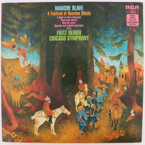 Fritz Reiner - Marche Slave - A Festival of Russian Music LP Record VICS-1068 - Picture 1 of 22