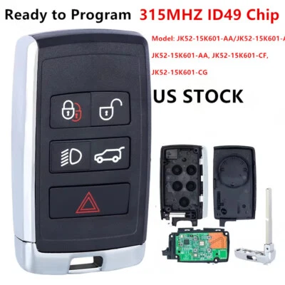Smart Remote Key Fob 315Mhz for Land Rover Range Rover Sport Evoque 2018-2023 Foto 1 de 4