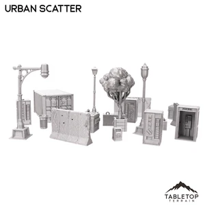 Urban Scatter - Terreno del Protocolo de Crisis de Marvel - Terreno de Mesa MCP - Imagen 1 de 7